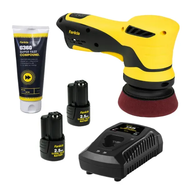 Farécla G Plus Mini Rotationspoliermaschine-Kit Ø 75 mm